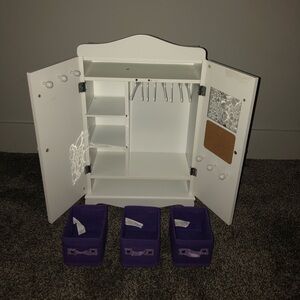 Doll wardrobe and outfits